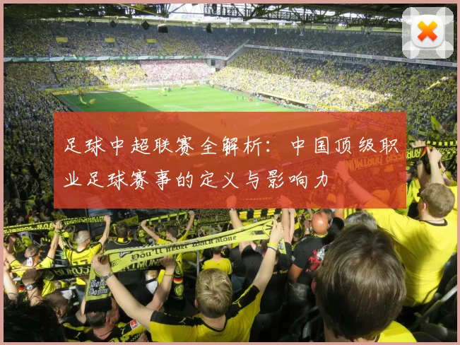 足球中超联赛全解析：中国顶级职业足球赛事的定义与影响力